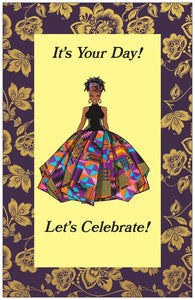 03- All Occasion Afrocentric Greeting Cards "Perseverance" (#3)