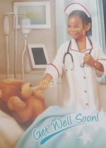 Afrocentric Get Well Card