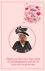 Mother's Day - Black and Silver