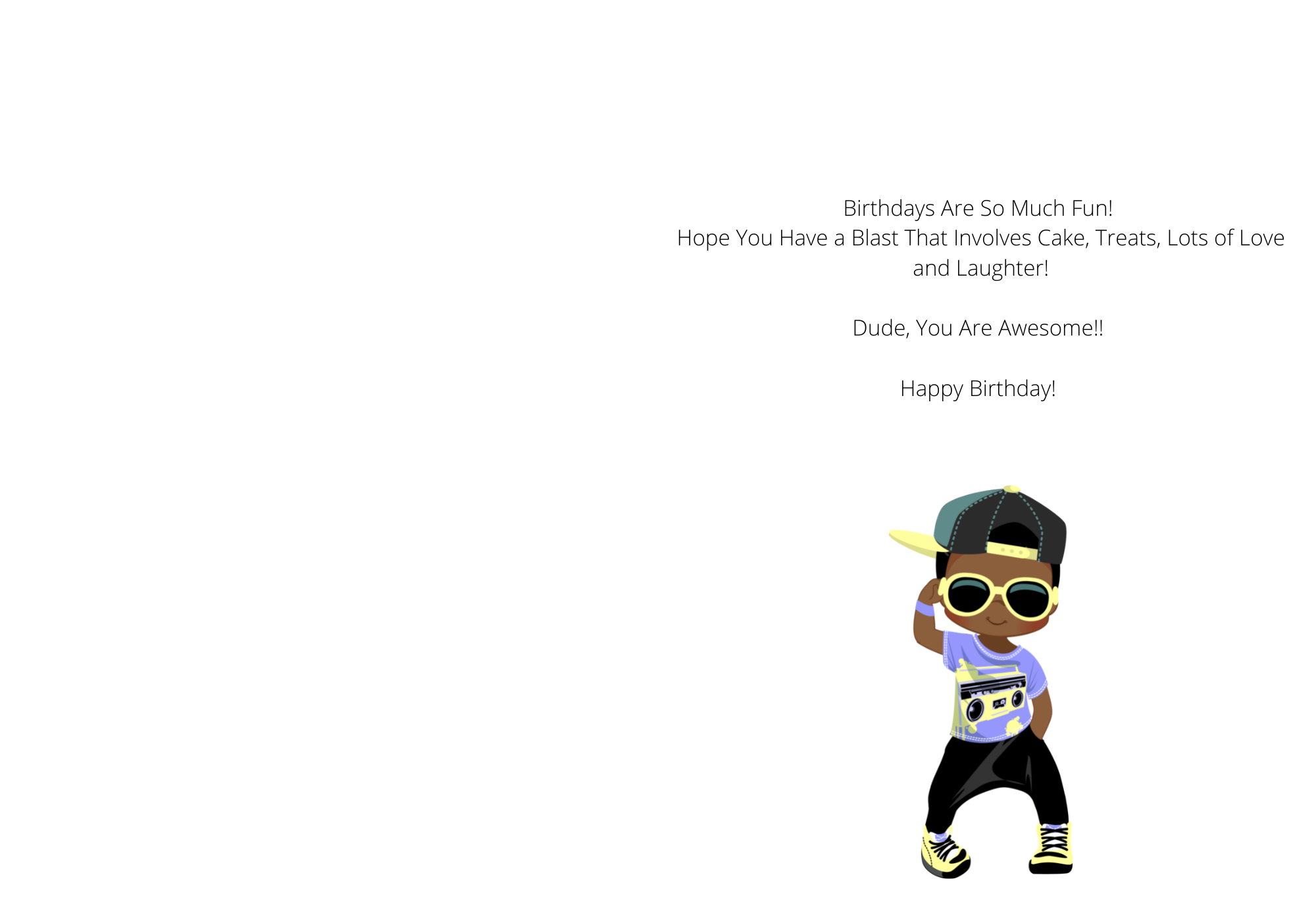 Happy Birthday to a Cool Dude!