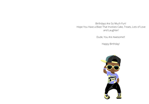 Happy Birthday to a Cool Dude!