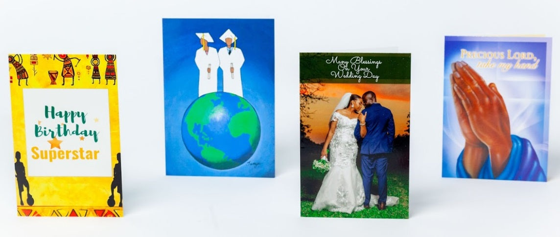 01- All Occasion Afrocentric Greeting Cards - Starter "Inspiration"