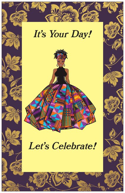 01- All Occasion Afrocentric Greeting Cards - Starter "Inspiration"