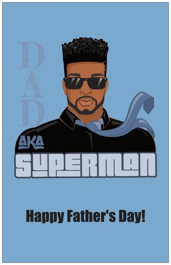 Super Dad Father's Day Card