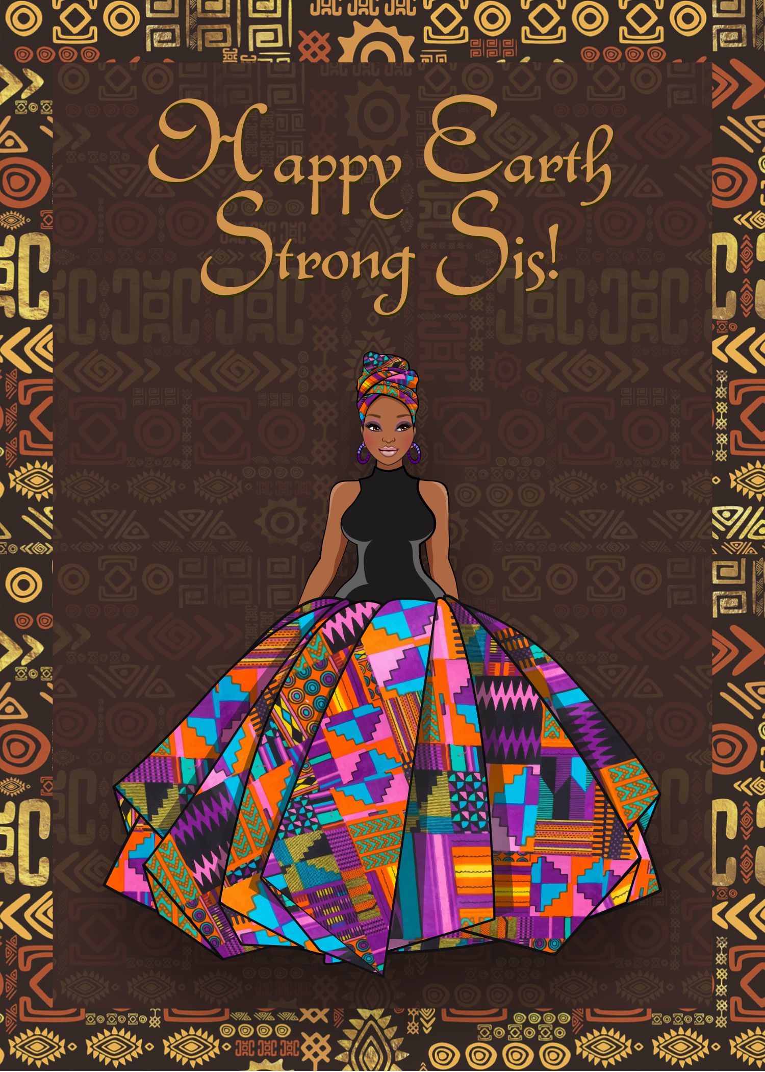 01- All Occasion Afrocentric Greeting Cards - Starter "Inspiration"